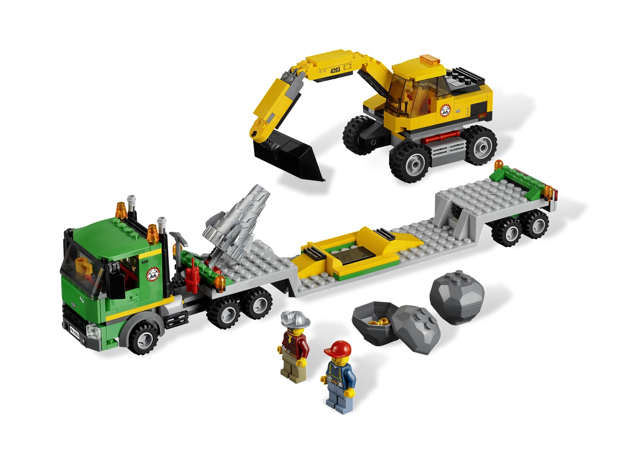 LEGO sættet Excavator Transport
