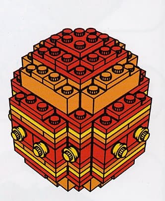 LEGO sættet Easter Egg [Orange]
