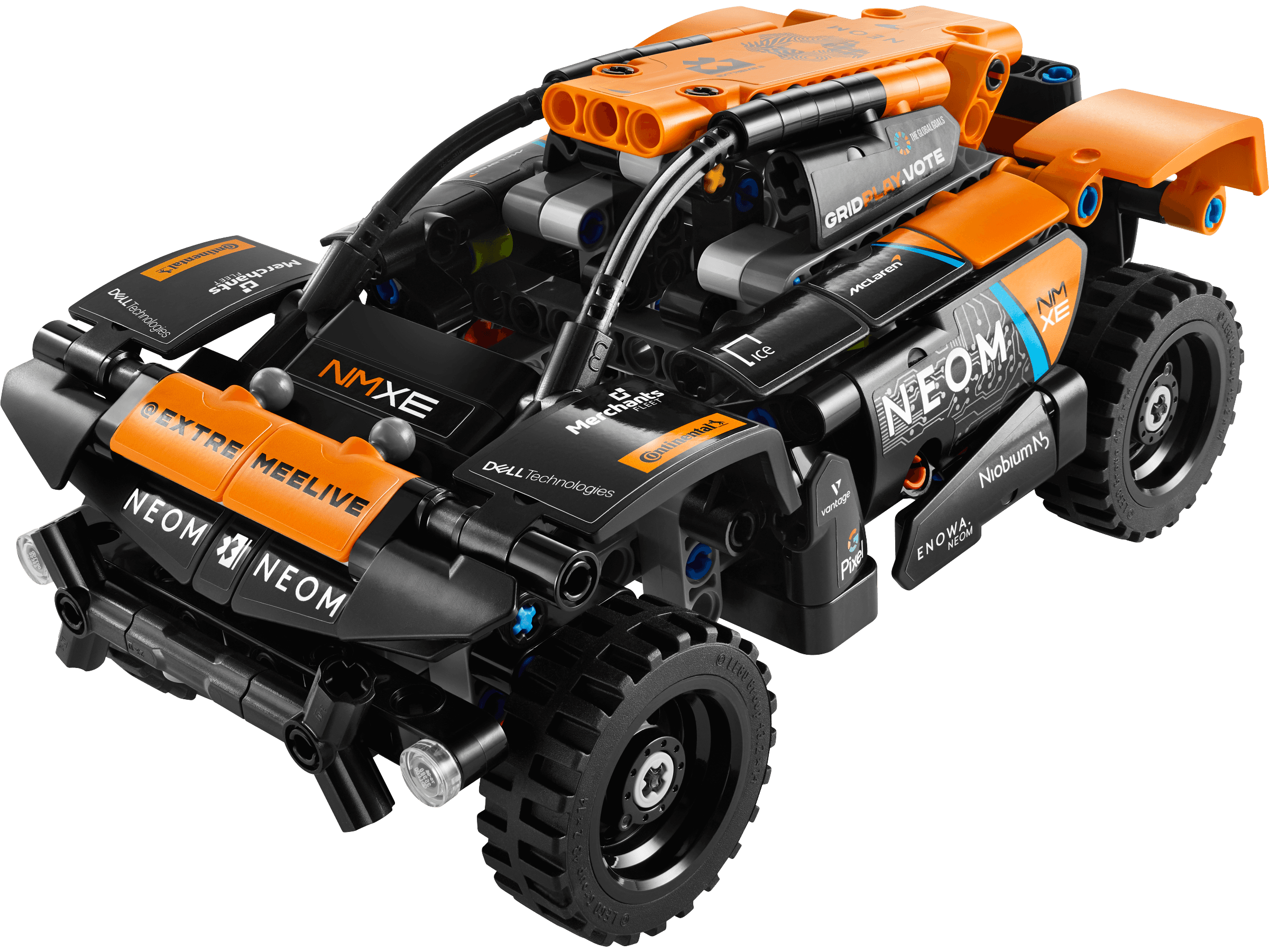 LEGO sættet NEOM McLaren Extreme E Race Car