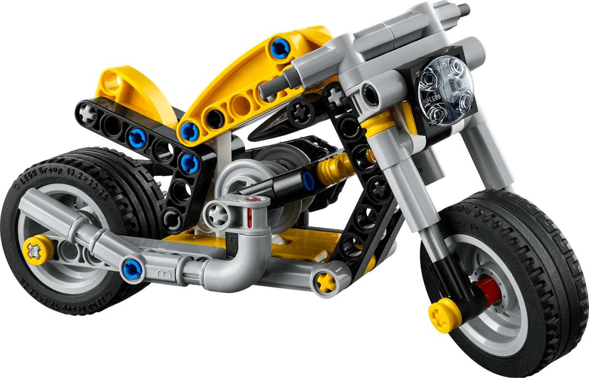 LEGO sættet Yellow Motorcycle
