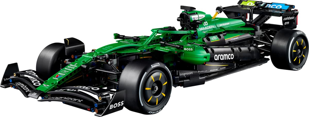 LEGO sættet Aston Martin Aramco AMR25 F1 Car