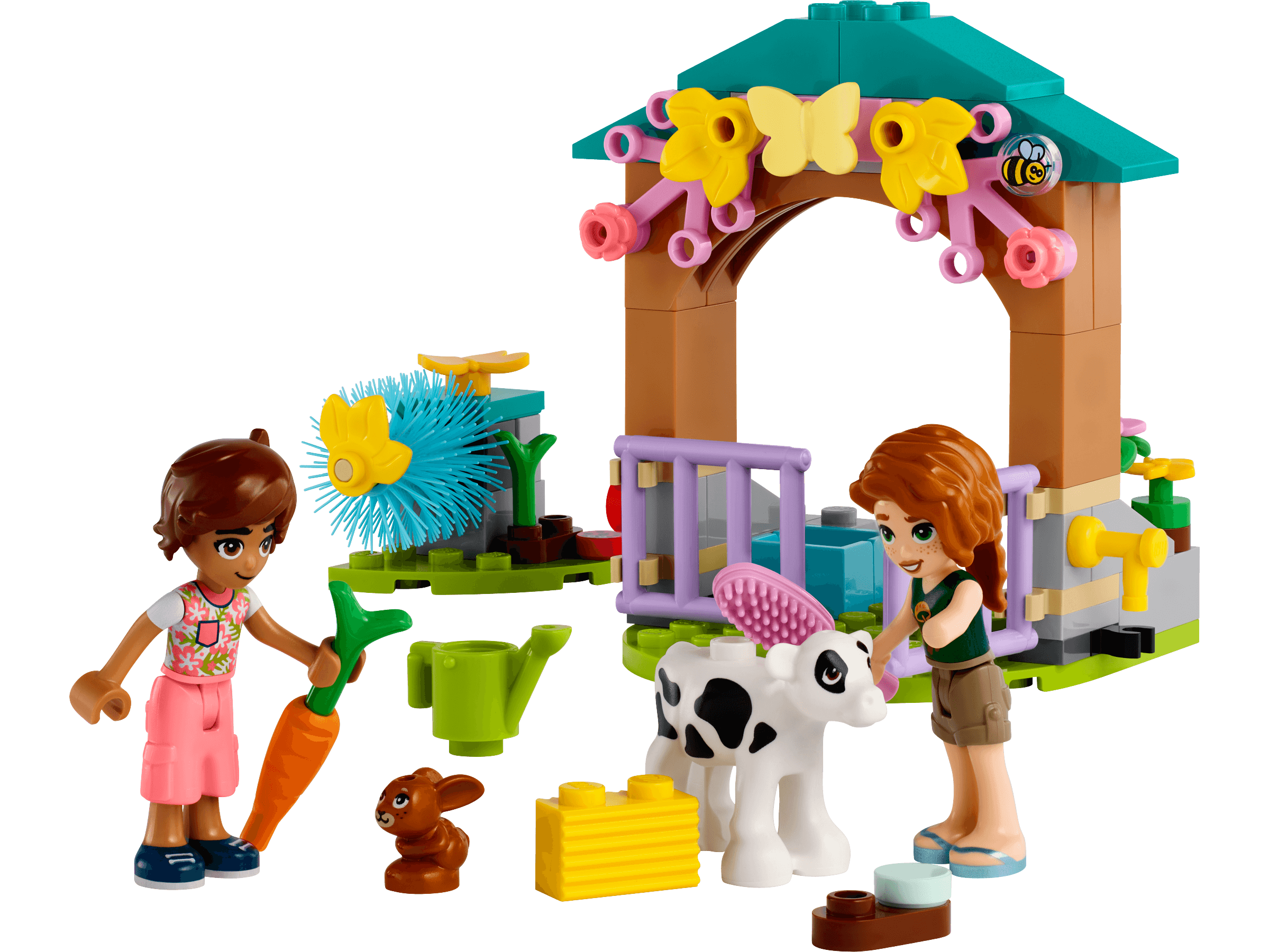 LEGO sættet Autumn's Baby Cow Shed