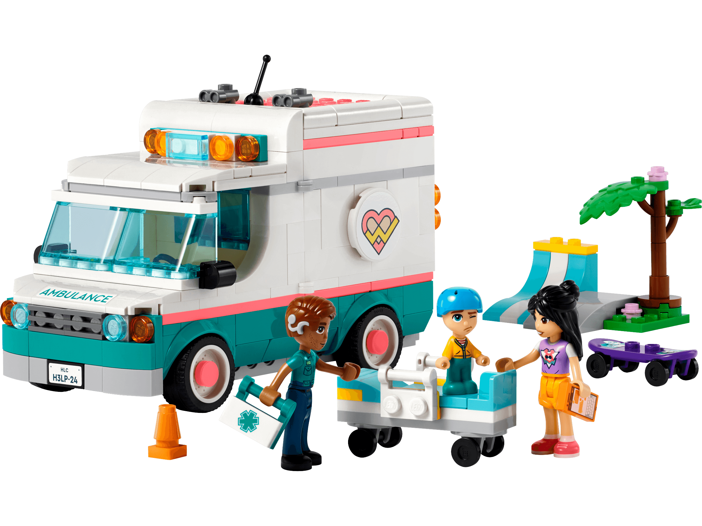 LEGO sættet Heartlake City Hospital Ambulance
