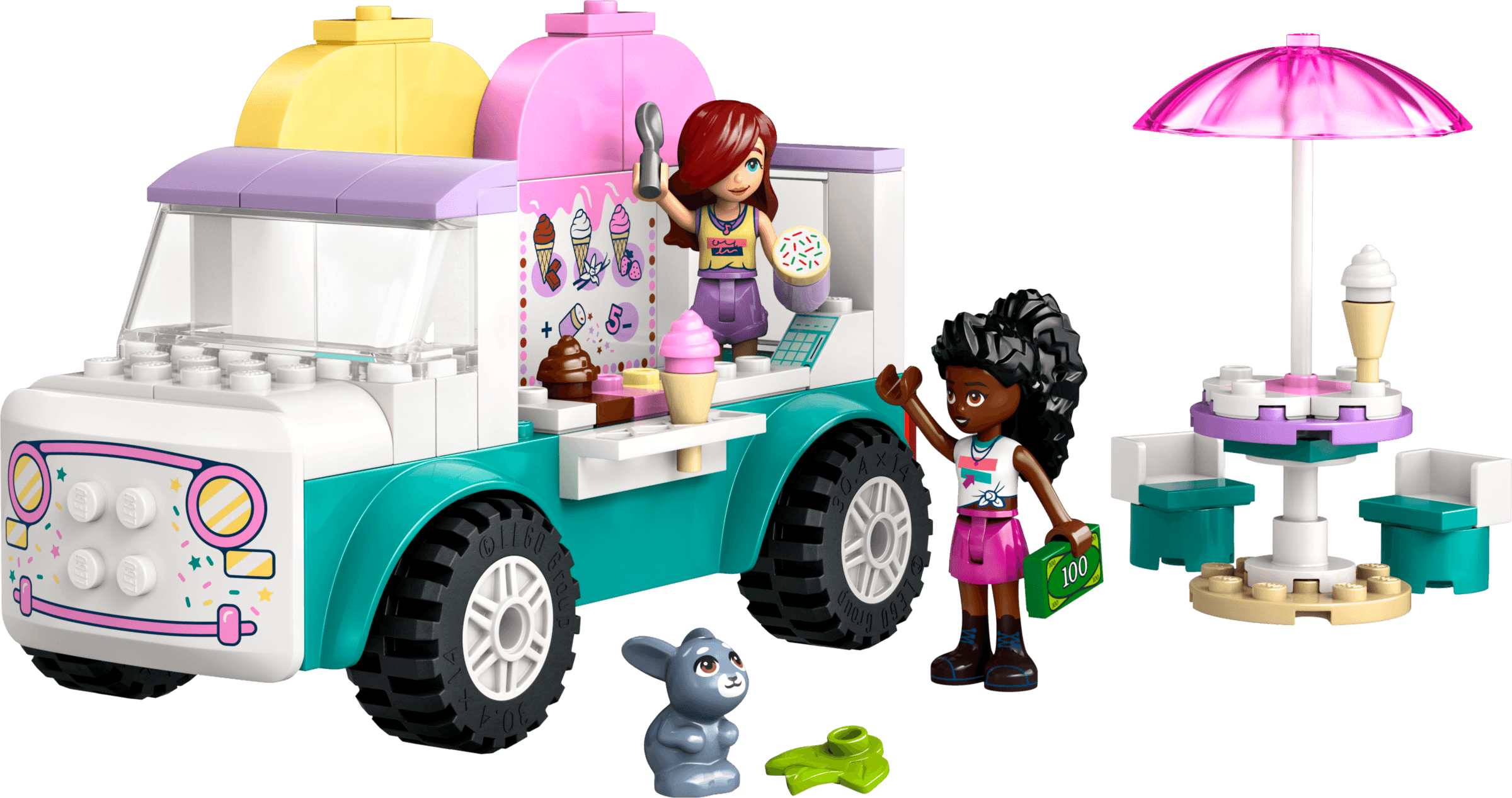 LEGO sættet Heartlake City Ice Cream Truck