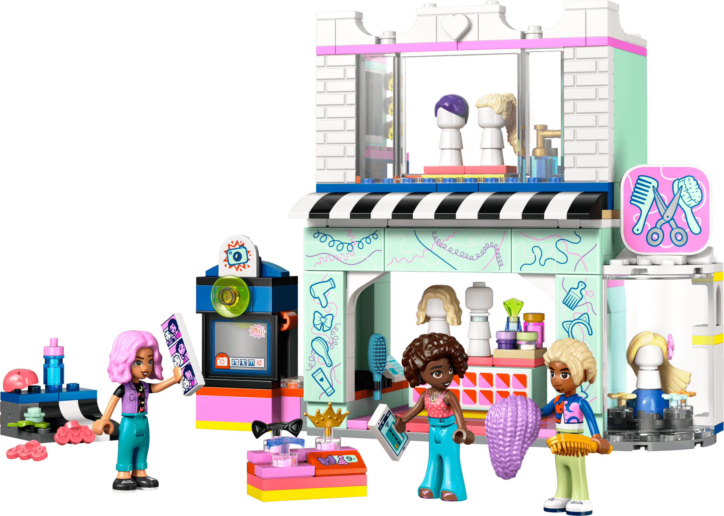 LEGO sættet Hair Salon and Accessories Store
