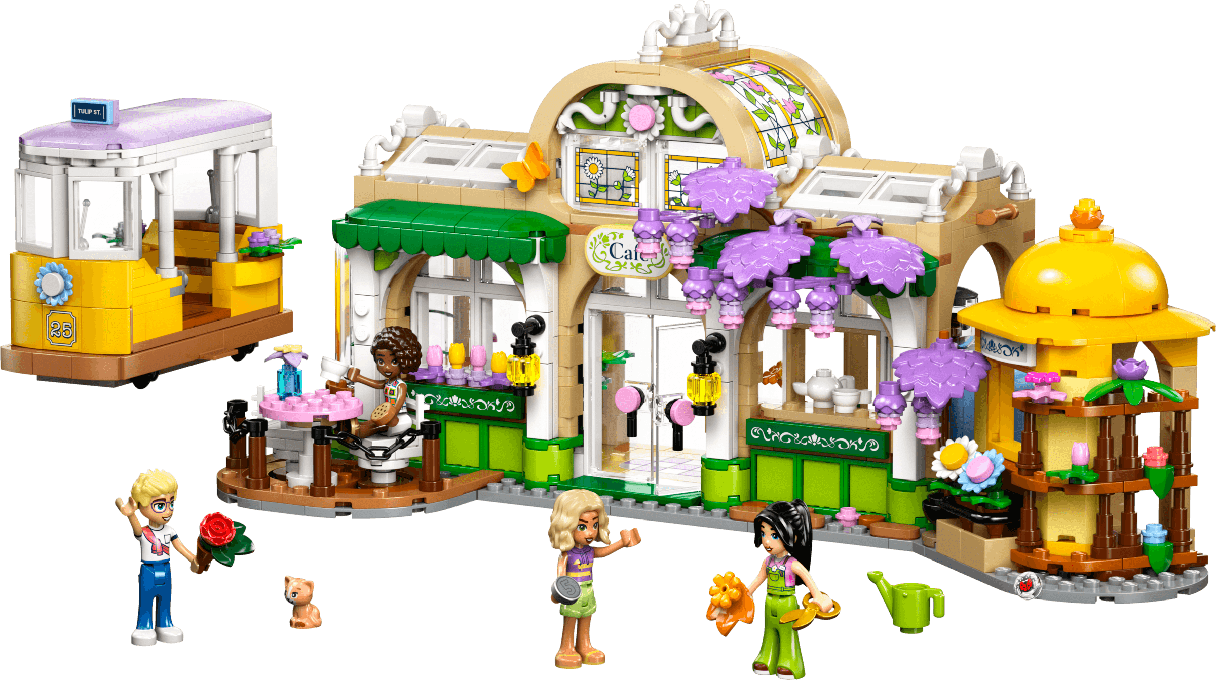LEGO sættet Plant Café & Flower Shop