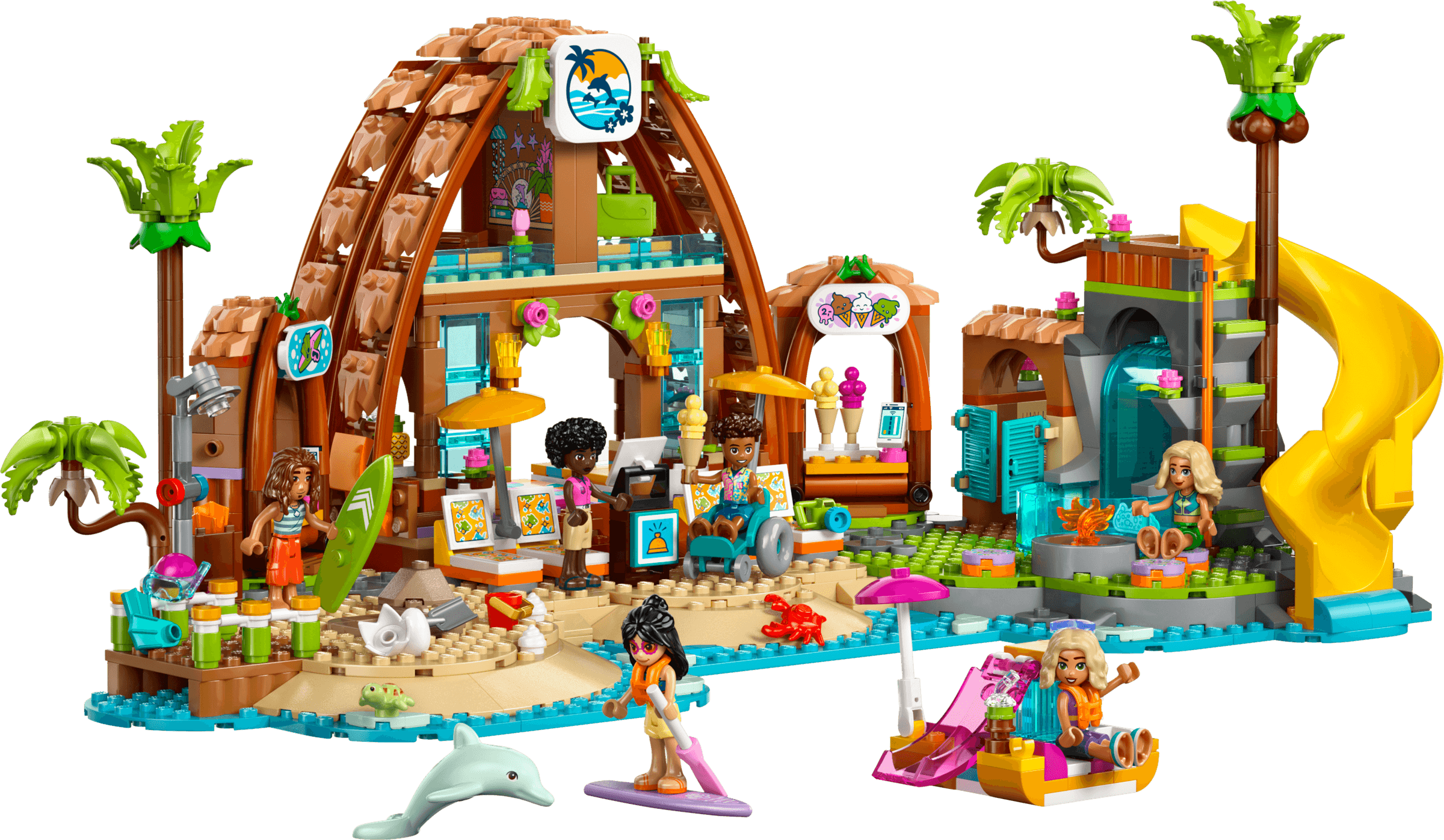 LEGO sættet Family Vacation Beach Resort
