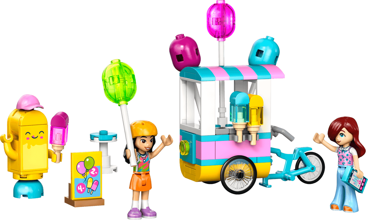 LEGO sættet Ice Cream & Balloon Stand