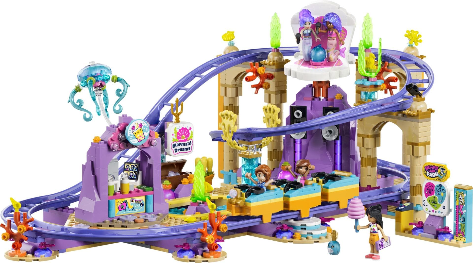 LEGO sættet Mermaid Roller Coaster Ride