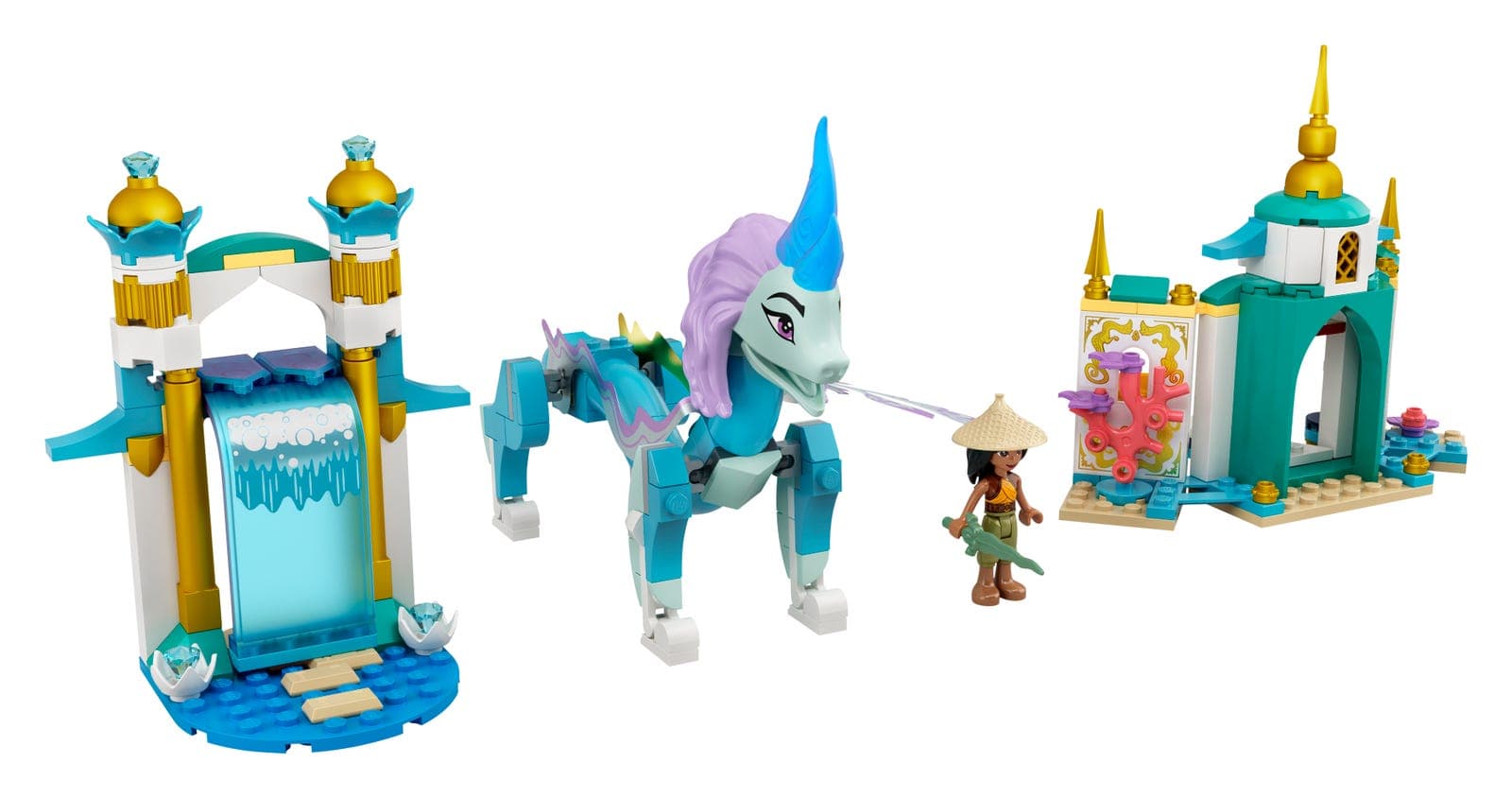 LEGO sættet Raya and Sisu Dragon