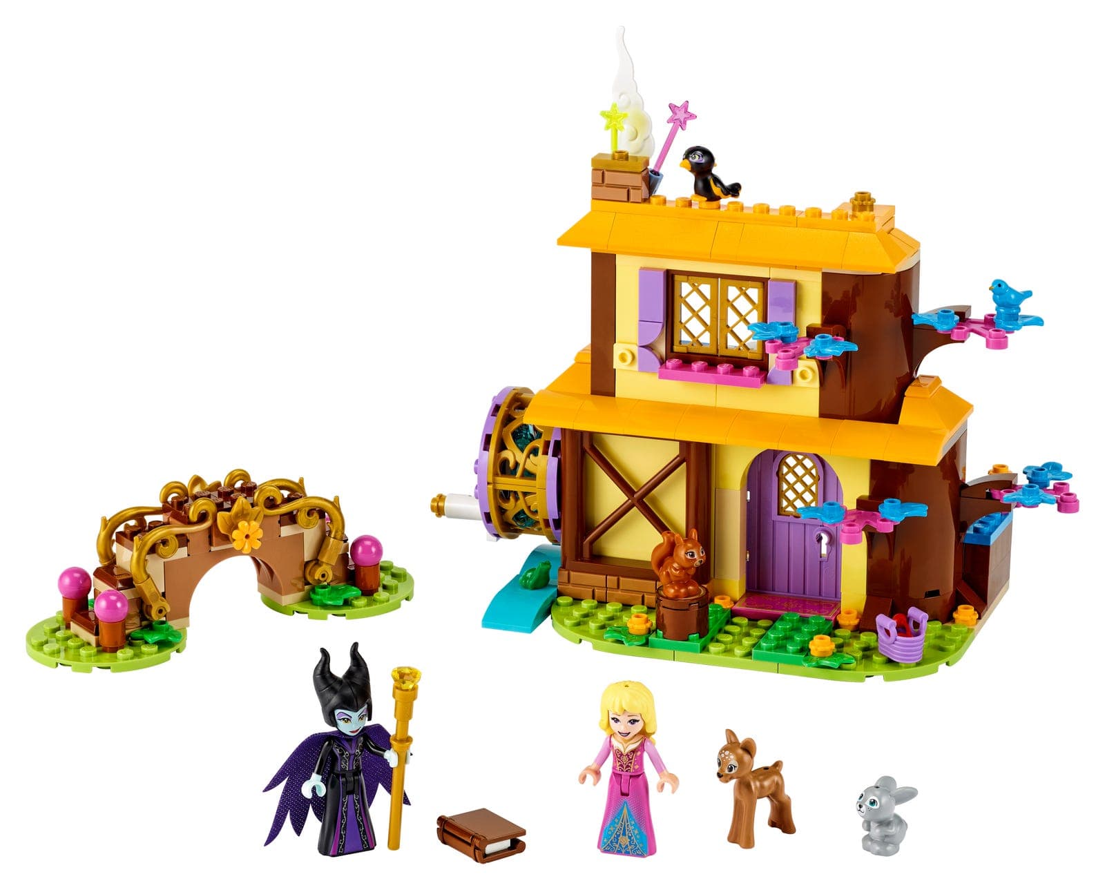 LEGO sættet Aurora's Forest Cottage
