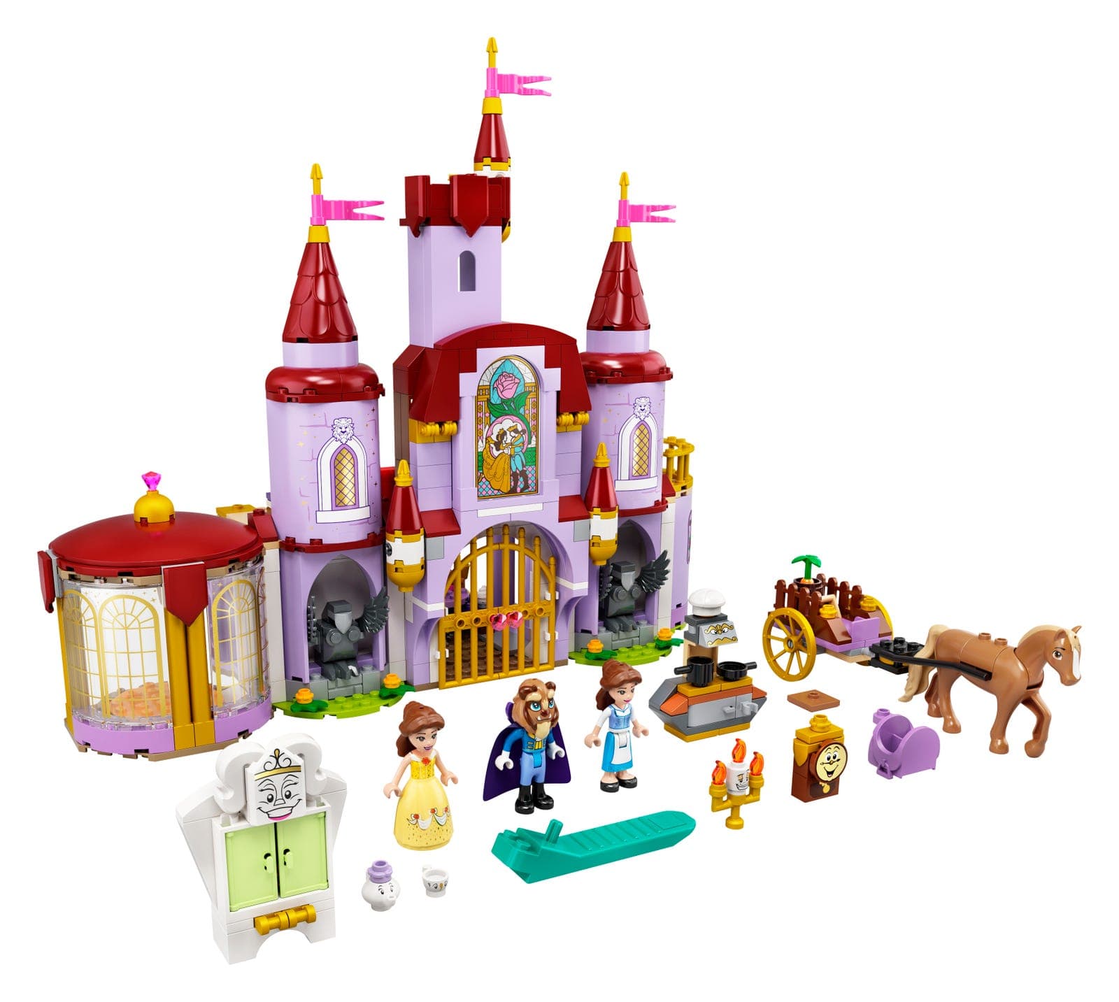 LEGO sættet Belle and the Beast's Castle