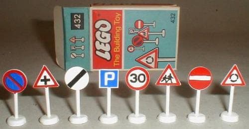 LEGO sættet Road Signs (The Building Toy)