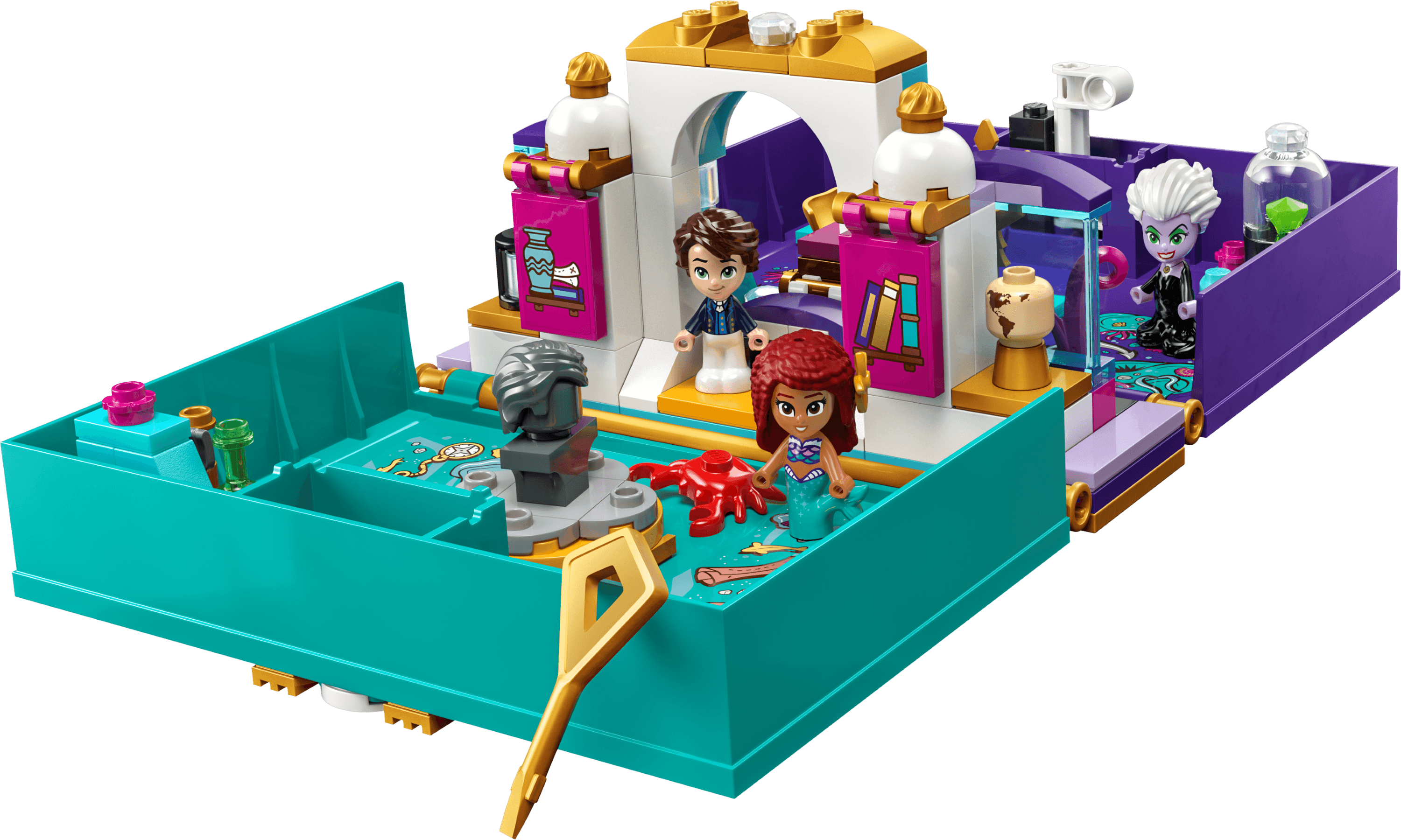LEGO sættet Little Mermaid Story Book