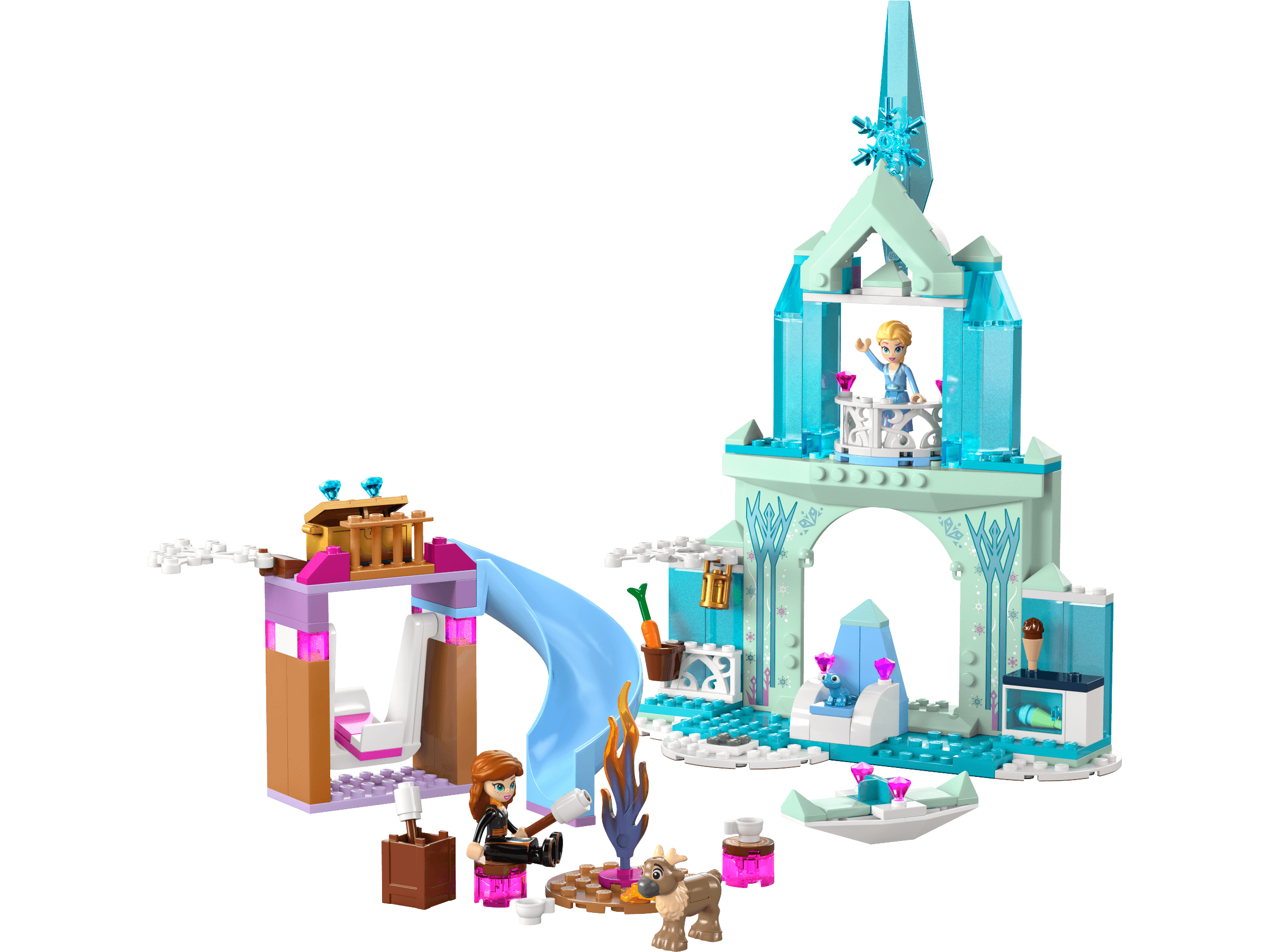 LEGO sættet Elsa's Frozen Castle