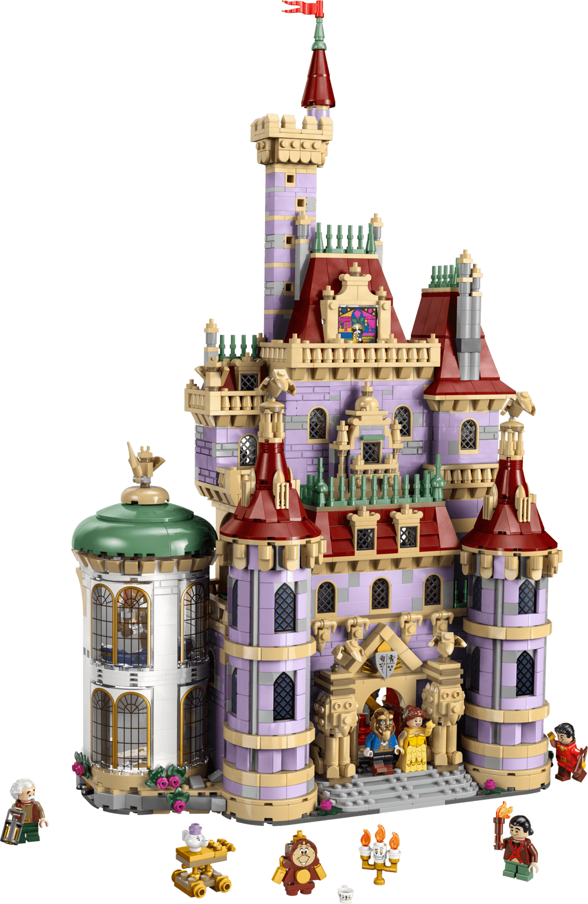 LEGO sættet Beauty and the Beast Castle