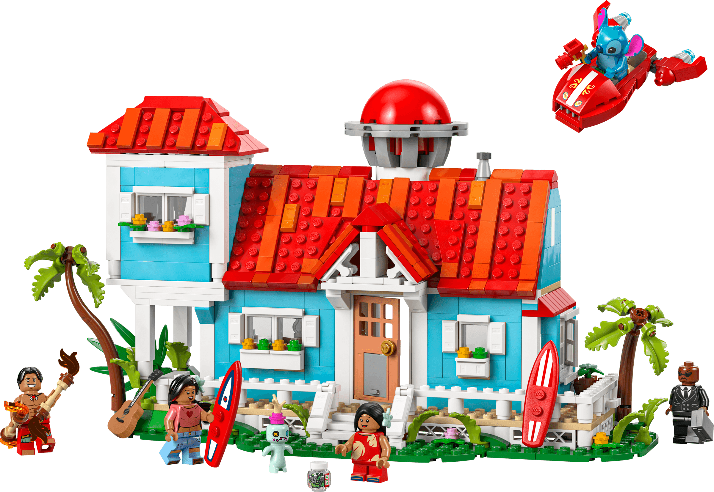 LEGO sættet Lilo and Stitch Beach House
