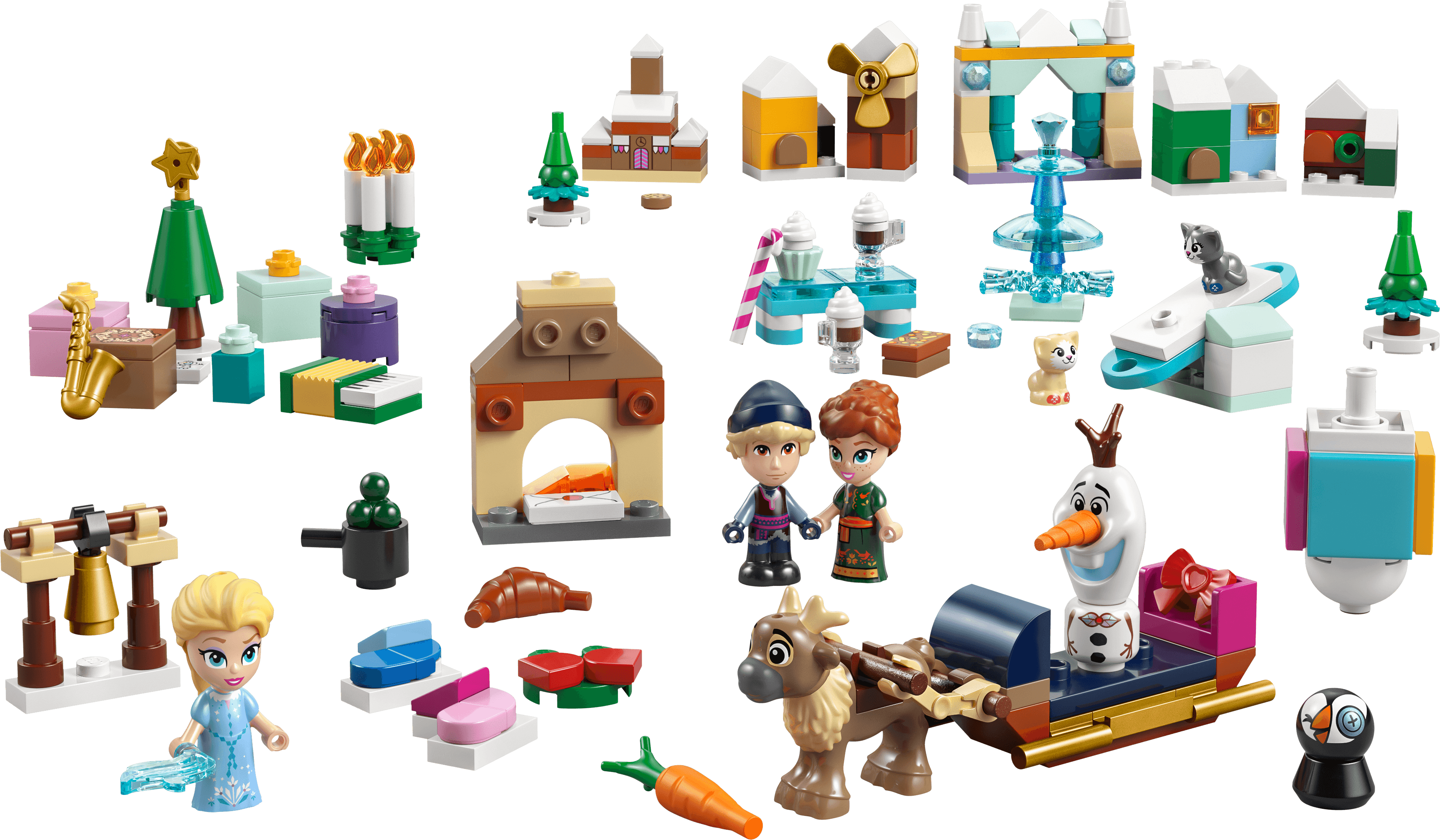 LEGO sættet Disney Frozen Advent Calendar 2025