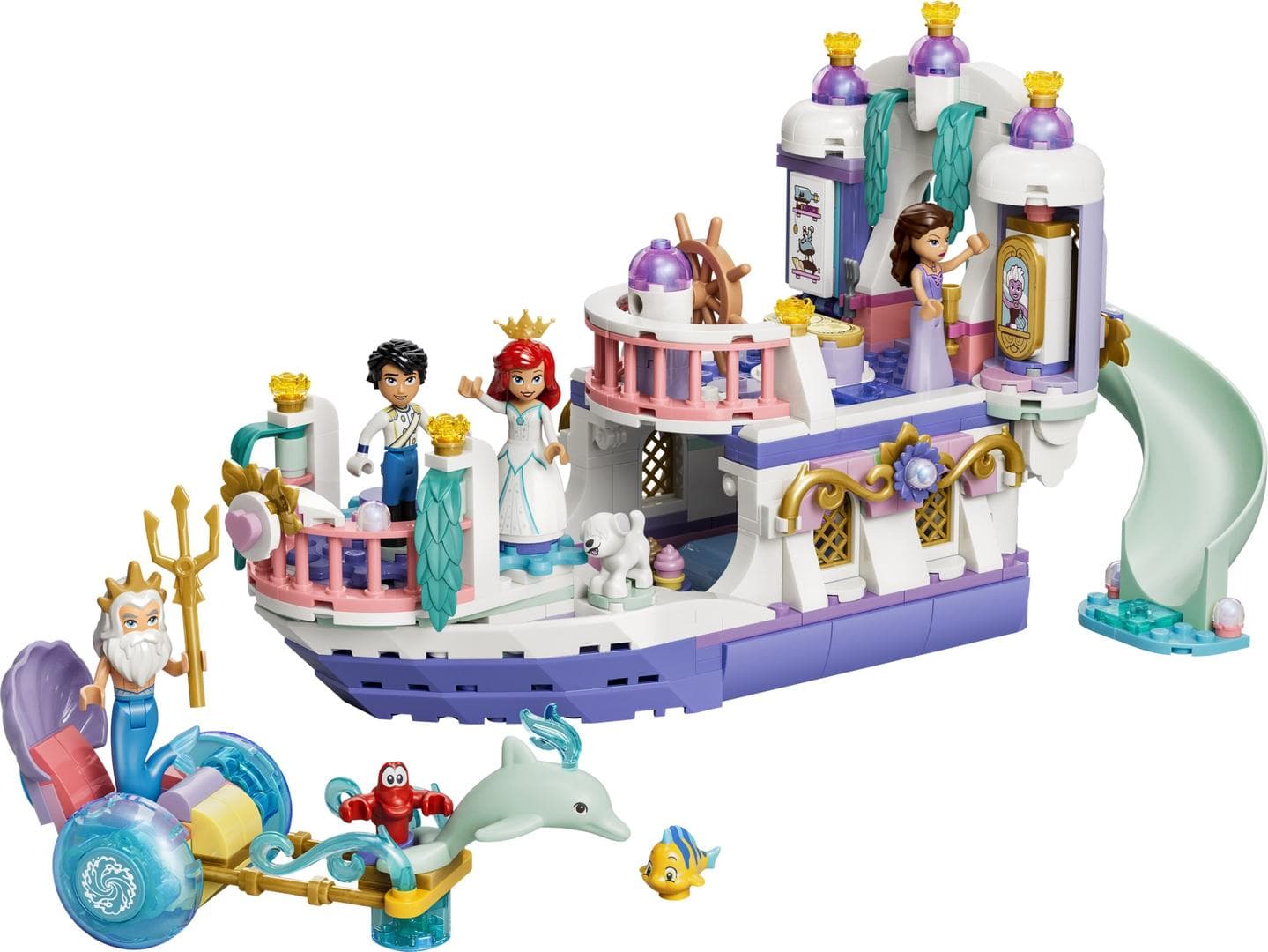 LEGO sættet Ariel's Royal Wedding Boat
