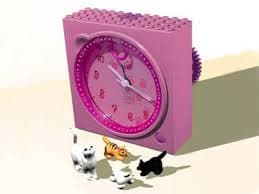 LEGO sættet Cat with Kittens Clock