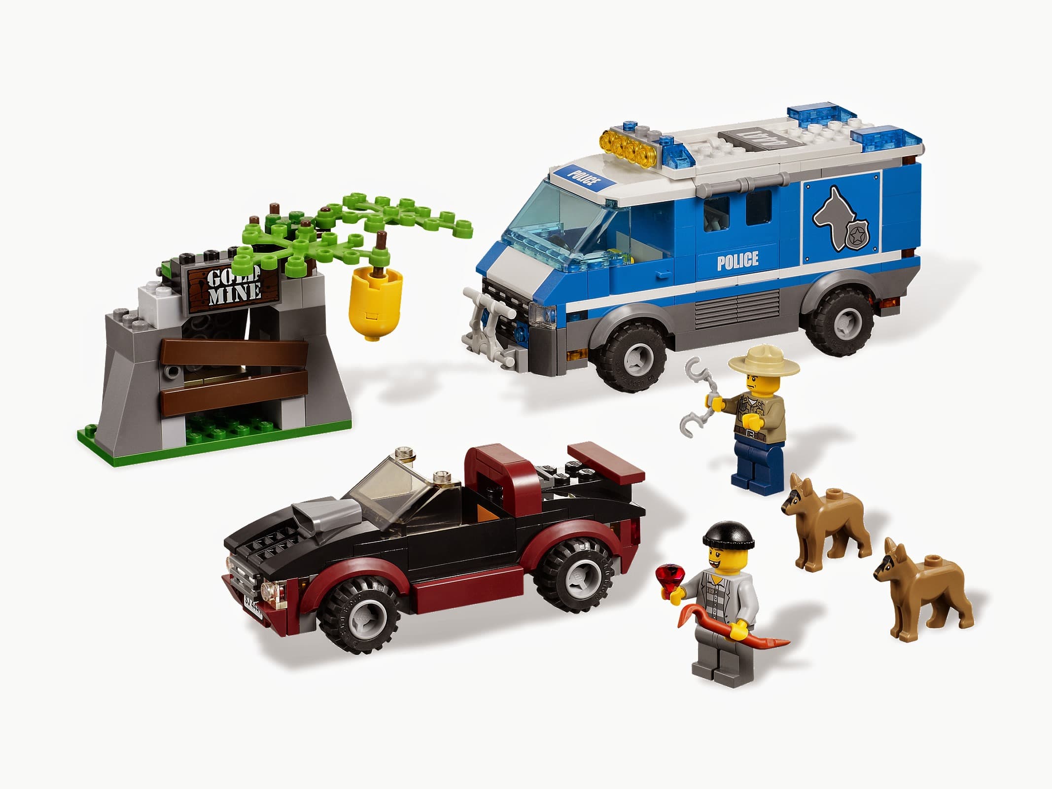 LEGO sættet Police Dog Van