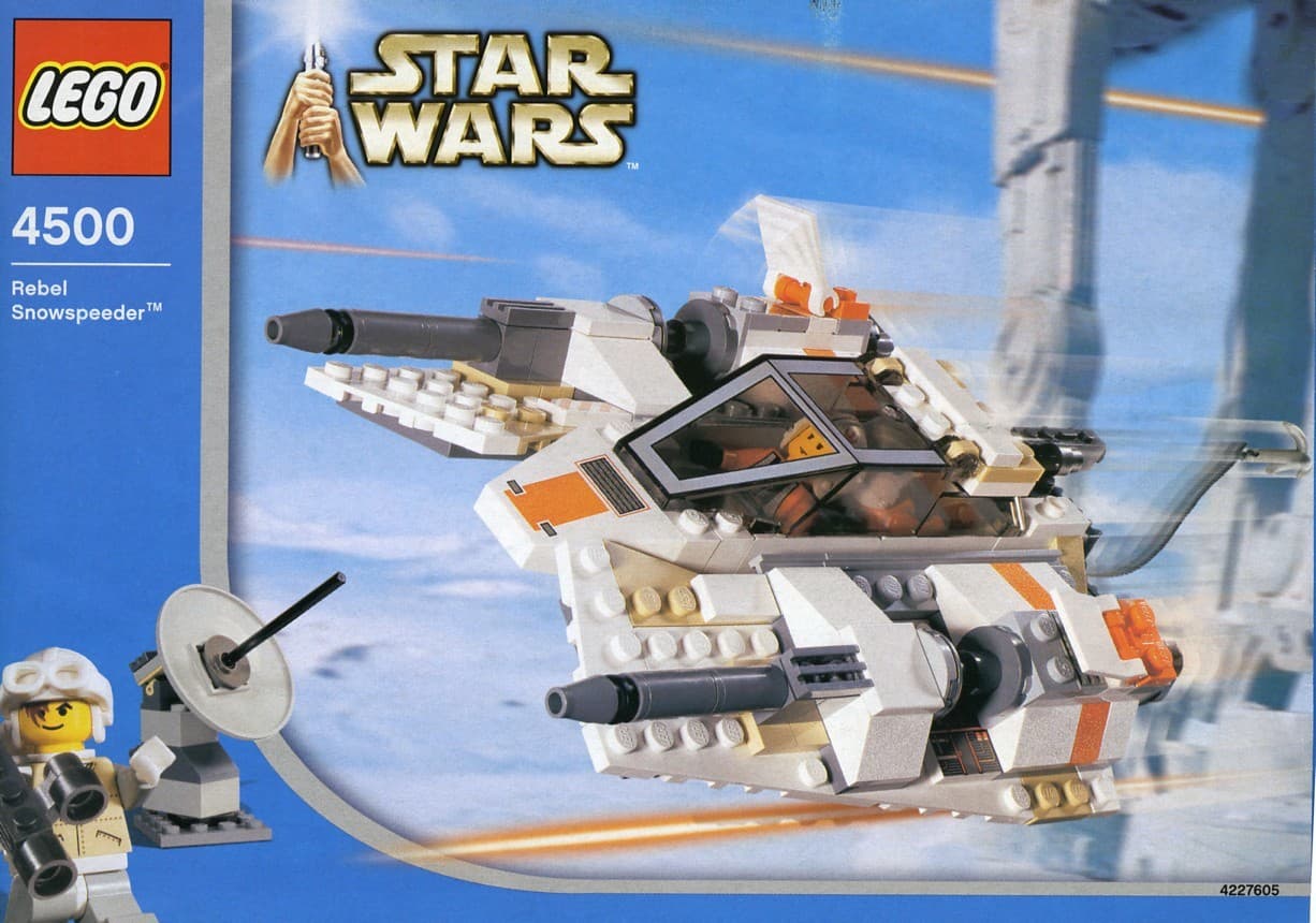 LEGO sættet Rebel Snowspeeder [Redesign] - Blue box