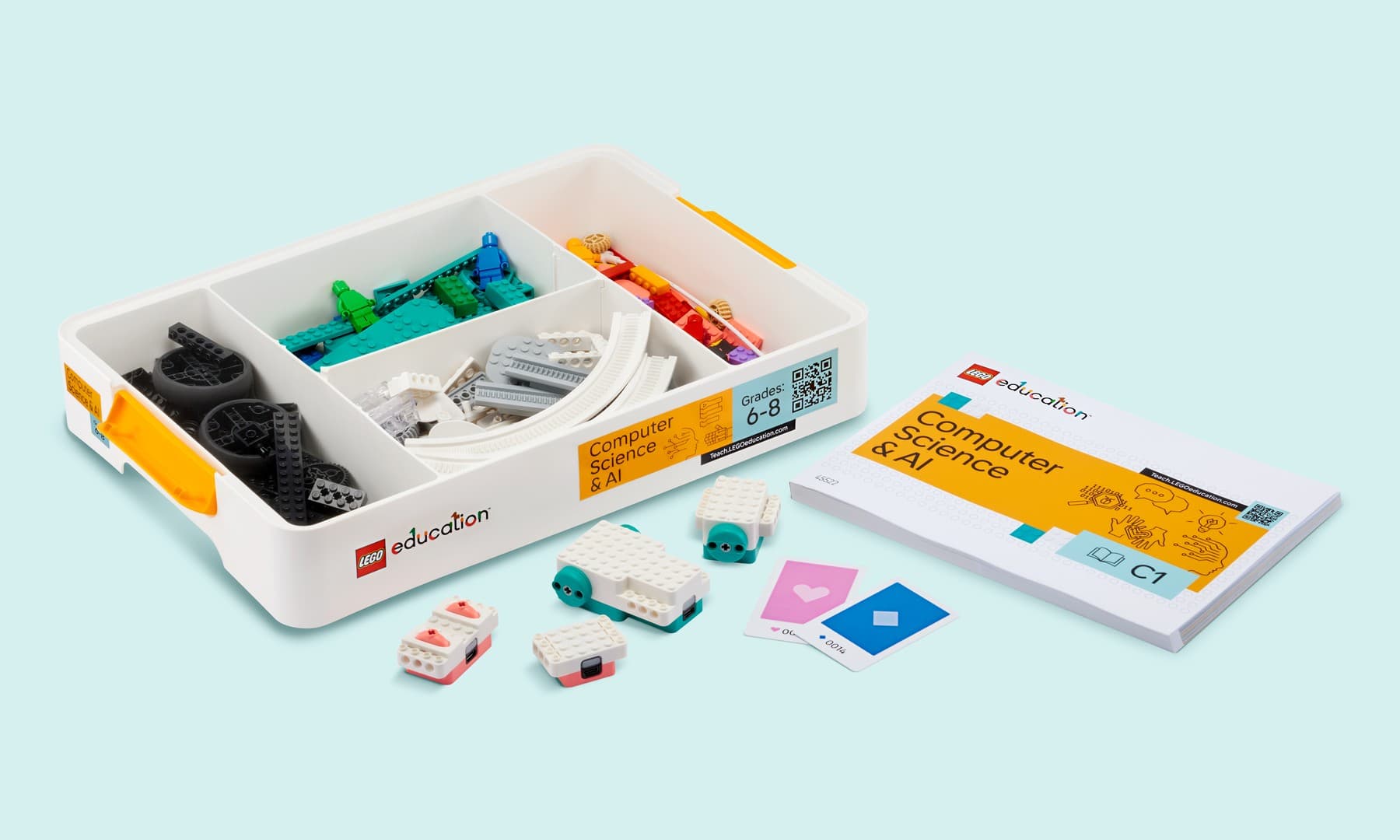 LEGO sættet Computer Science & AI Kit 6-8