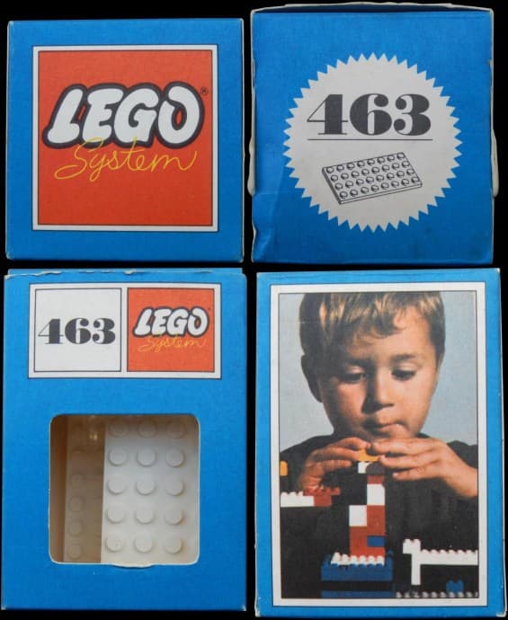 LEGO sættet 4 x 8 Plates, White