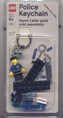 LEGO sættet Police Key Chain