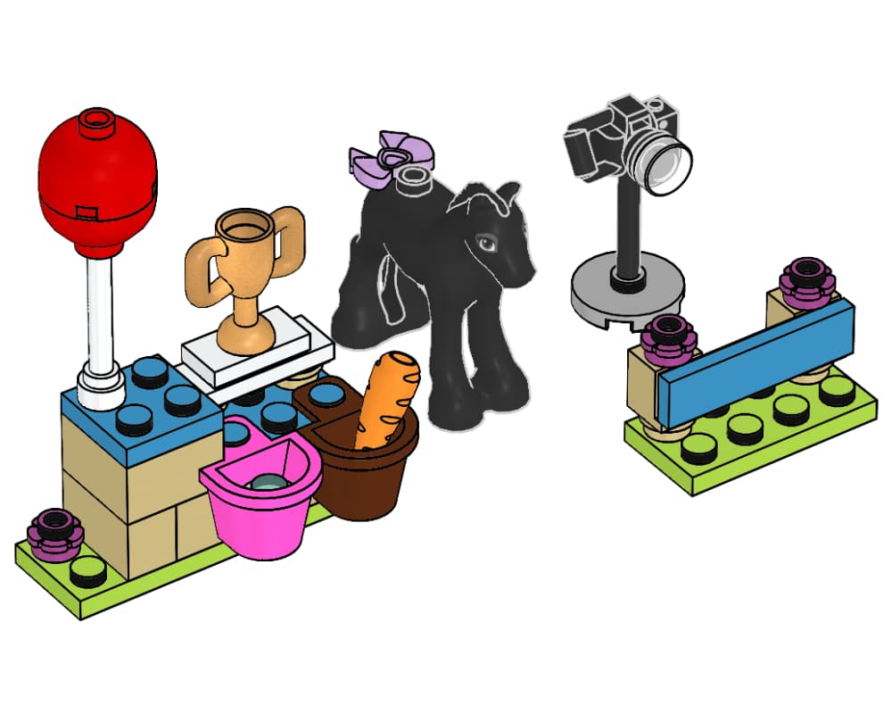 LEGO sættet Diamond's Show Jump