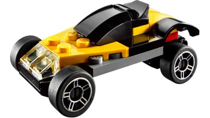 LEGO sættet Yellow Sports Car