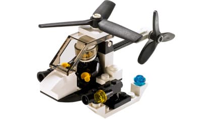LEGO sættet Police Helicopter