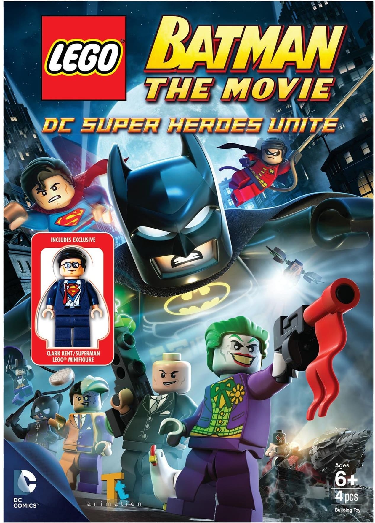 LEGO sættet DC - Batman The Movie - DC Super Heroes Unite (DVD)