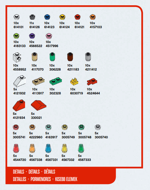 LEGO sættet StoryStarter Details Replacement Pack