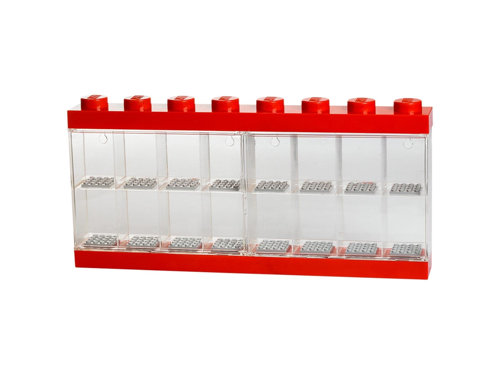 LEGO sættet Minifigure Display Case 16 (Red)