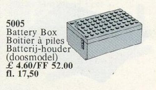 LEGO sættet Battery Box 4.5V