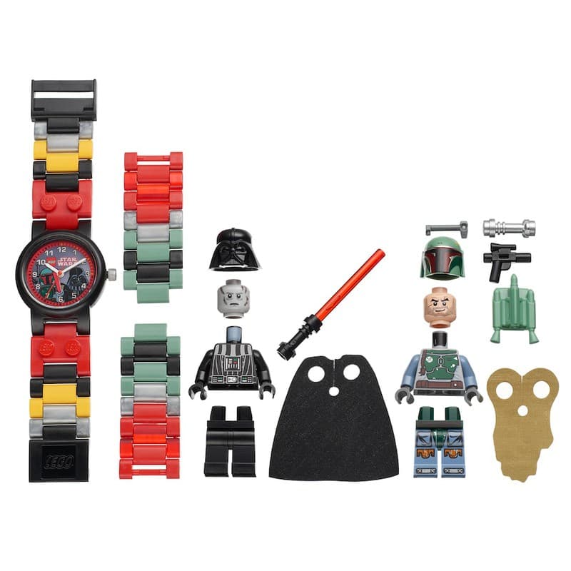 LEGO sættet Darth Vader and Boba Fett Buildable Watch with Toy