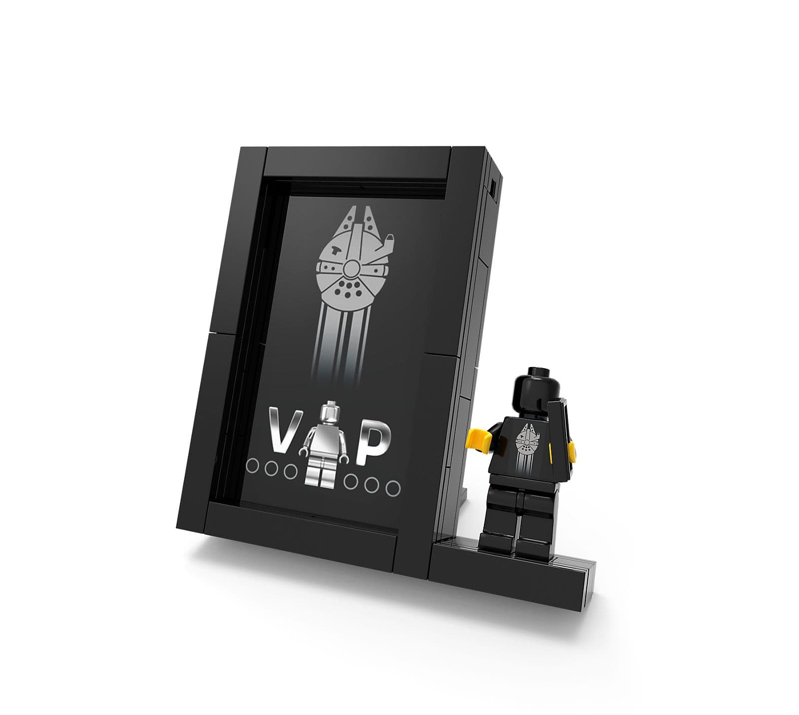 LEGO sættet Black VIP Frame (Card Display)