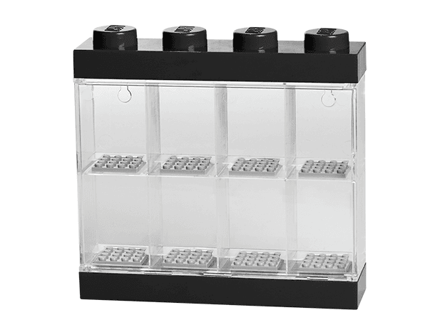 LEGO sættet Minifigure Display Case 8 (Black)