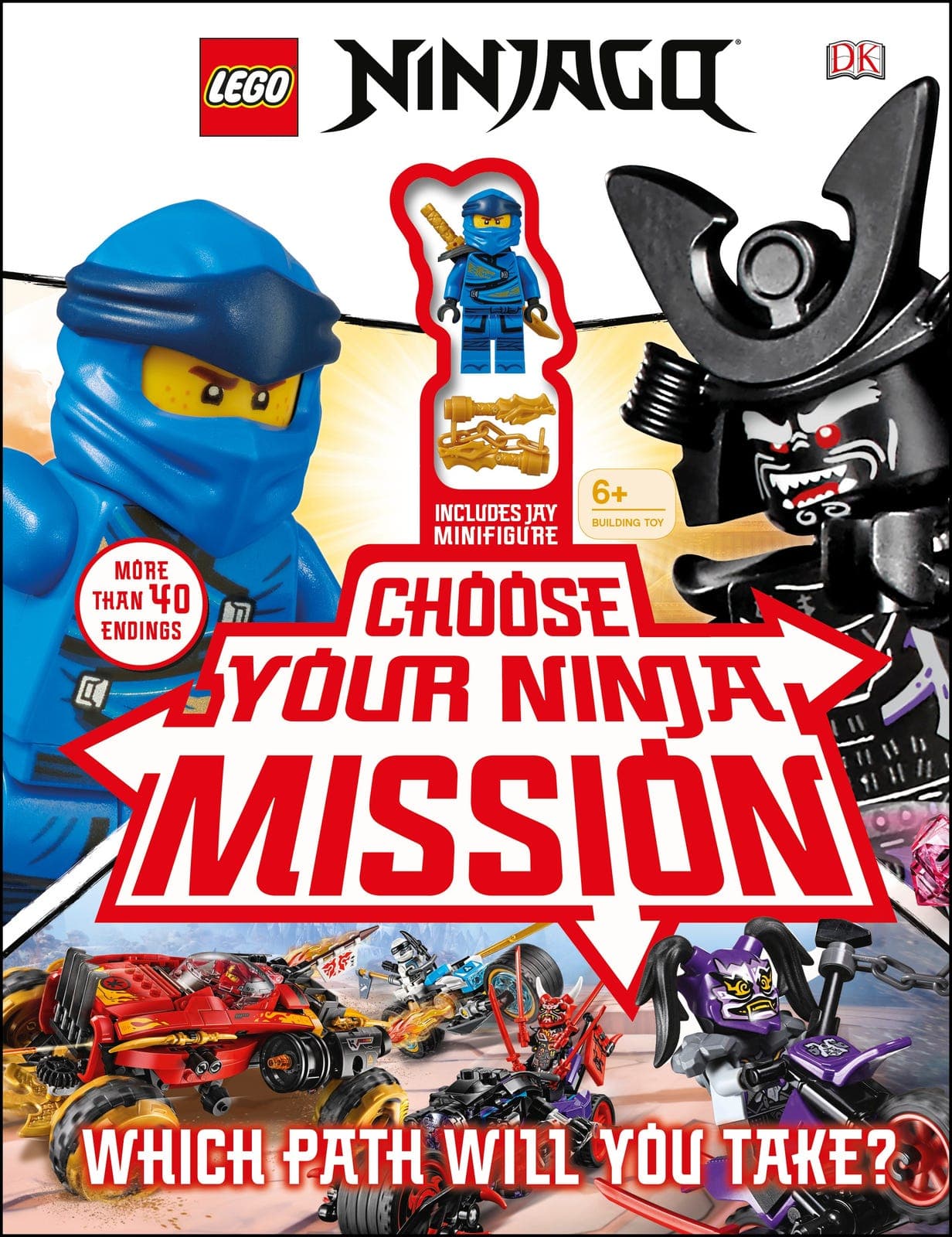 LEGO sættet Ninjago: Choose Your Ninja Mission
