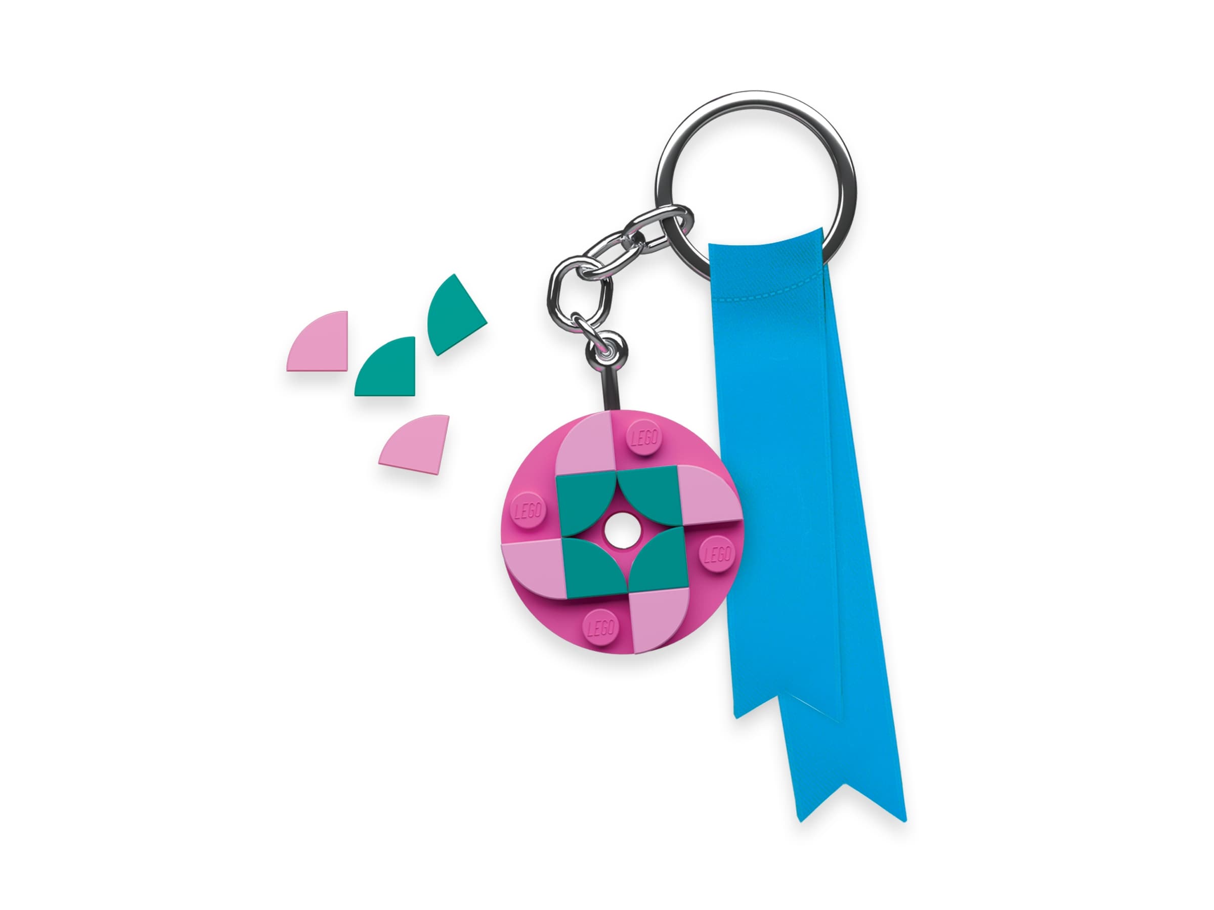 LEGO sættet Round 4x4 Key Chain