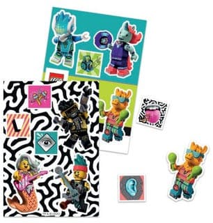 LEGO sættet VIDIYO Sticker Sheet