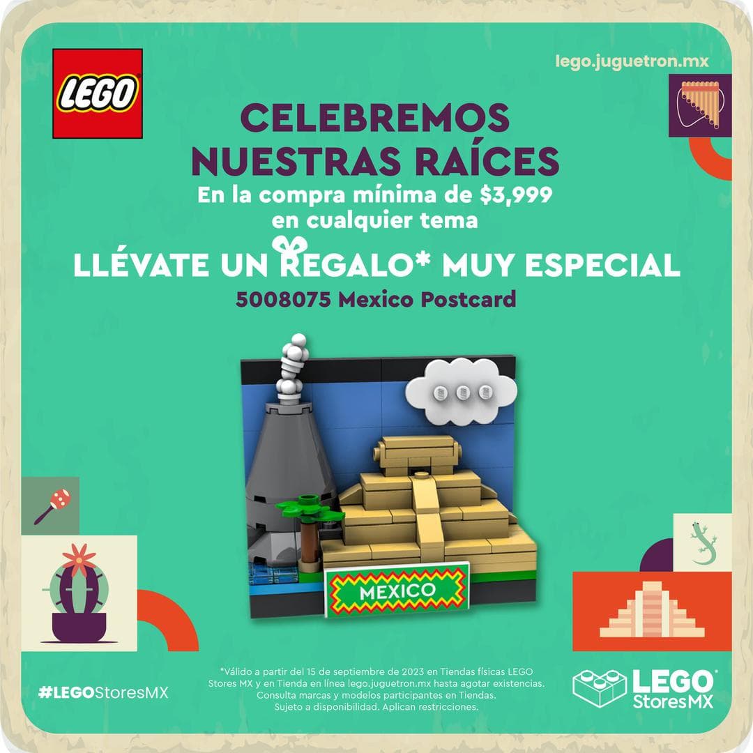 LEGO sættet Mexico Postcard