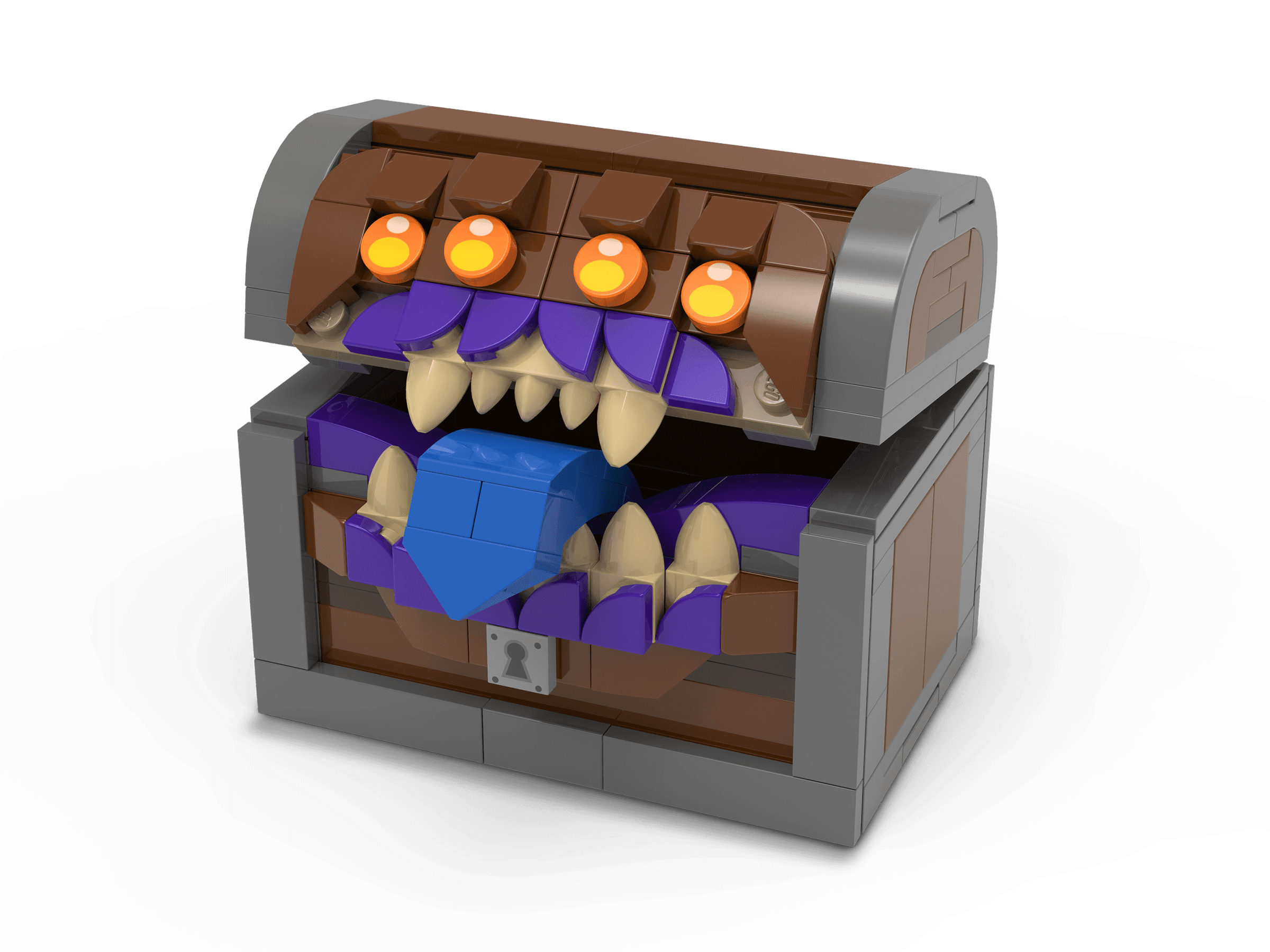 LEGO sættet Dungeons & Dragons Mimic Dice Box