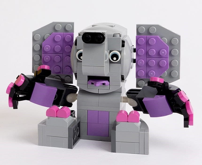 LEGO sættet Elephant Pencil Holder
