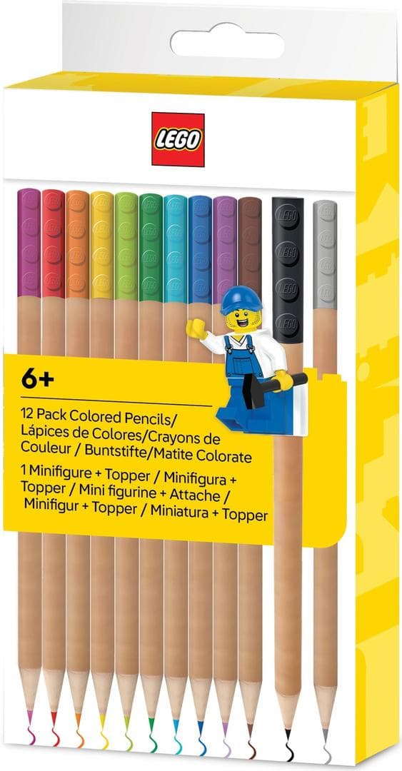 LEGO sættet Coloured Pencils with Topper