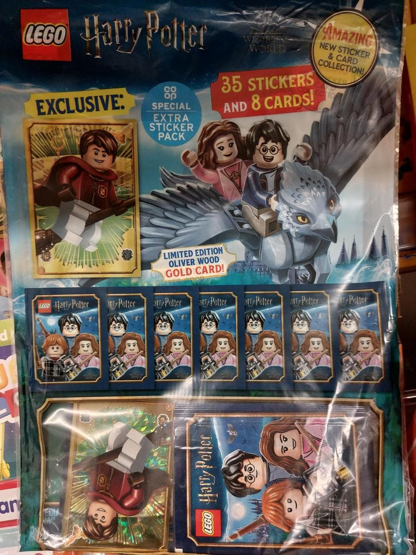 LEGO sættet Harry Potter: Extra Sticker Pack (CO-OP Special)