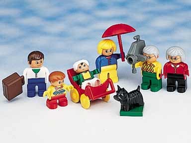LEGO sættet Family (Caucasian)