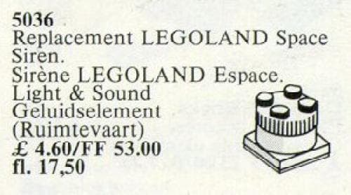 LEGO sættet Space Siren, 2 x 2