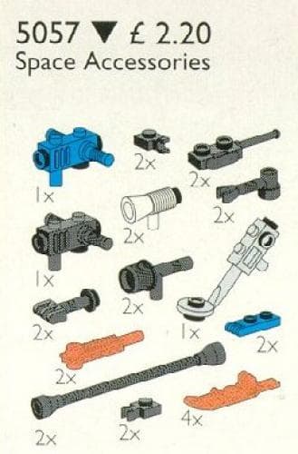 LEGO sættet Space Accessories